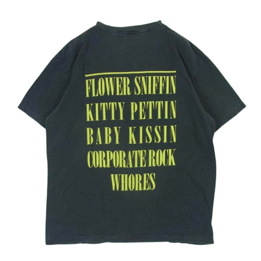 WIND AND SEA ウィンダンシー 25SS WDS-O-NVN-25-Q4-01 NIRVANA SMILEY S/S TEE ニルヴァーナ スマイリー 半袖 Tシャツ ダークグレー系 BLACK S【中古】