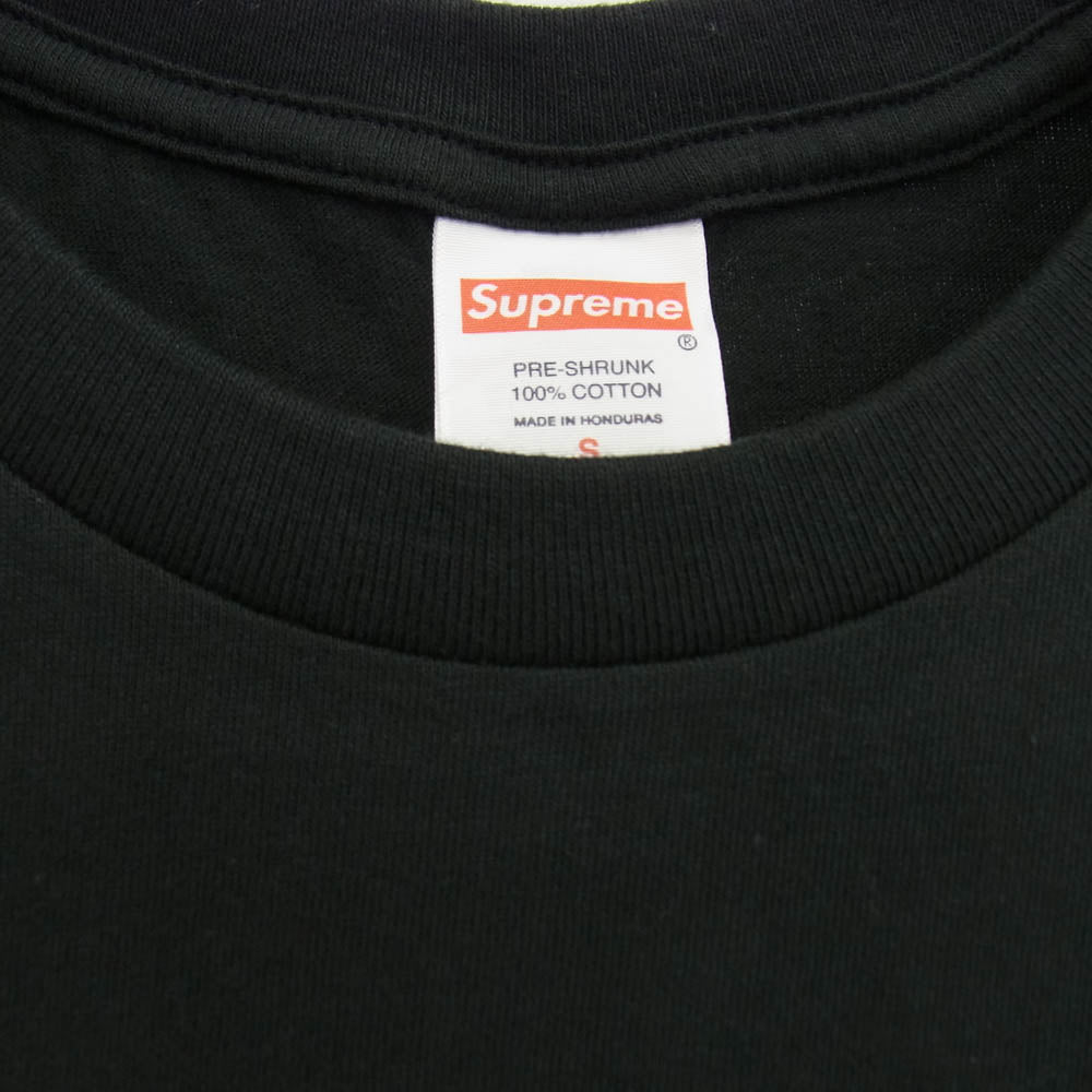 Supreme シュプリーム 25AW Split Tee スプリット 半袖Tシャツ ブラック系 S【極上美品】【中古】