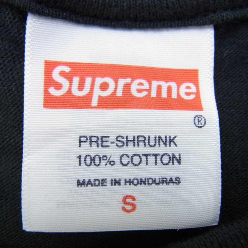 Supreme シュプリーム 25AW Split Tee スプリット 半袖Tシャツ ブラック系 S【極上美品】【中古】