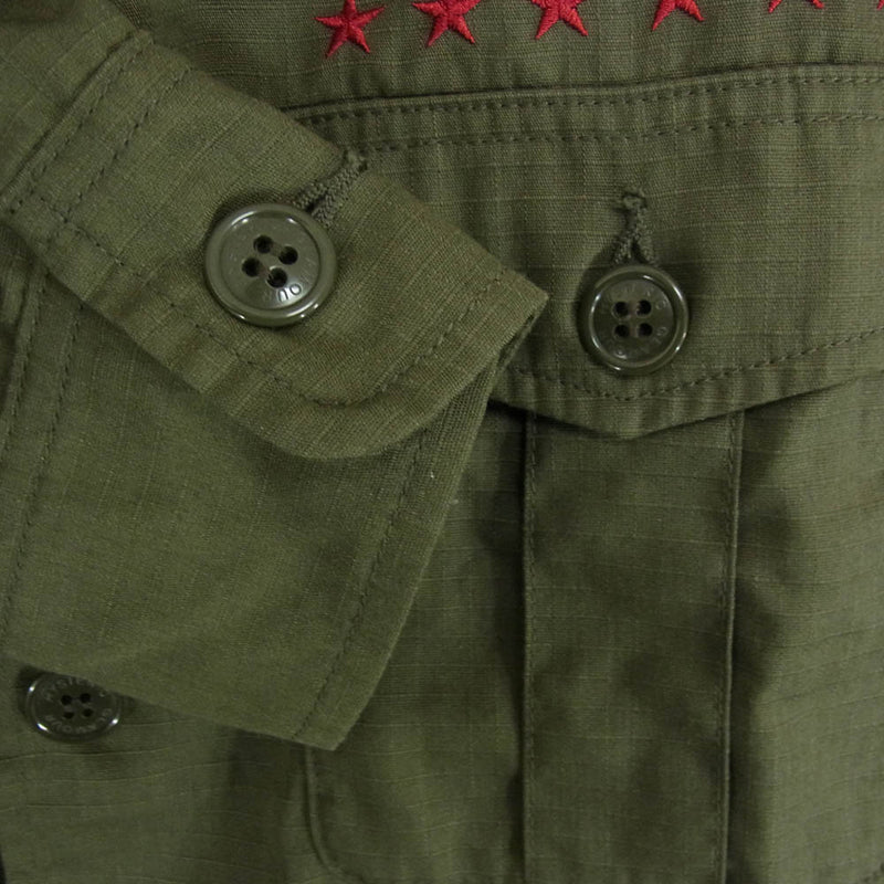 HYSTERIC GLAMOUR ヒステリックグラマー 02201AH07 SIX STARS刺繍