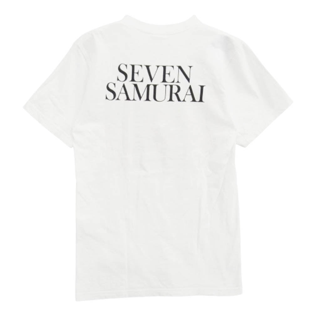 Supreme シュプリーム 16AW × UNDERCOVER Seven Samurai Tee アンダーカバー 七人の侍 半袖Tシャツ ホワイト系 S【中古】