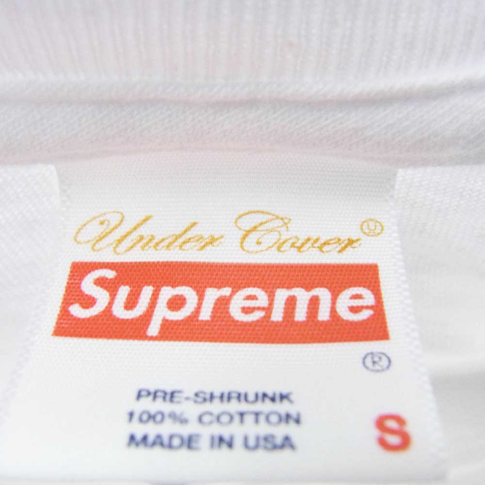Supreme シュプリーム 16AW × UNDERCOVER Seven Samurai Tee アンダーカバー 七人の侍 半袖Tシャツ ホワイト系 S【中古】