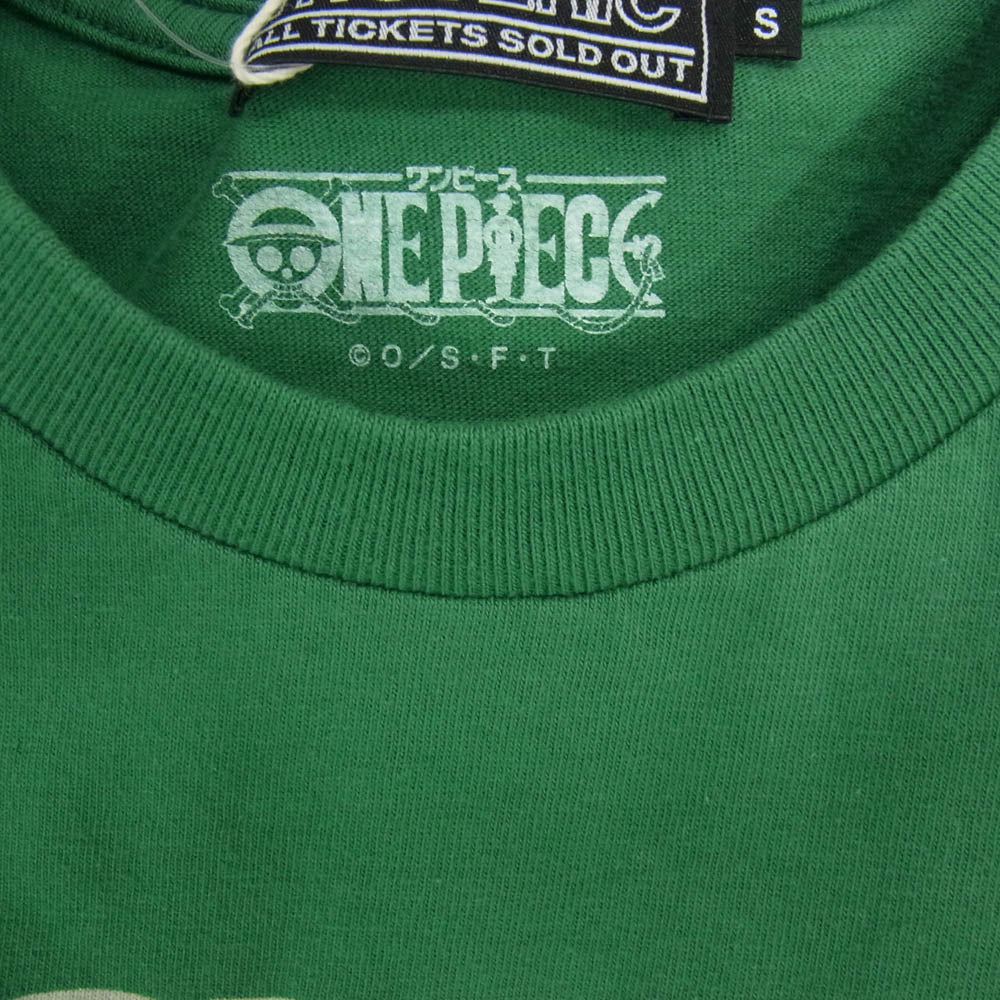 HYSTERIC GLAMOUR ヒステリックグラマー 25AW 02253CT15260 ONE PIECE Nami Flying V T-Shirt ワンピース ナミ フライングV 半袖Tシャツ グリーン系 S【極上美品】【中古】