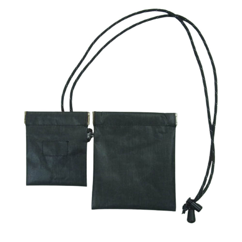 サンドウォーター ZEPTEPI W PURSE NECKLACE ネックレス ウォレット ダークグレー系【中古】