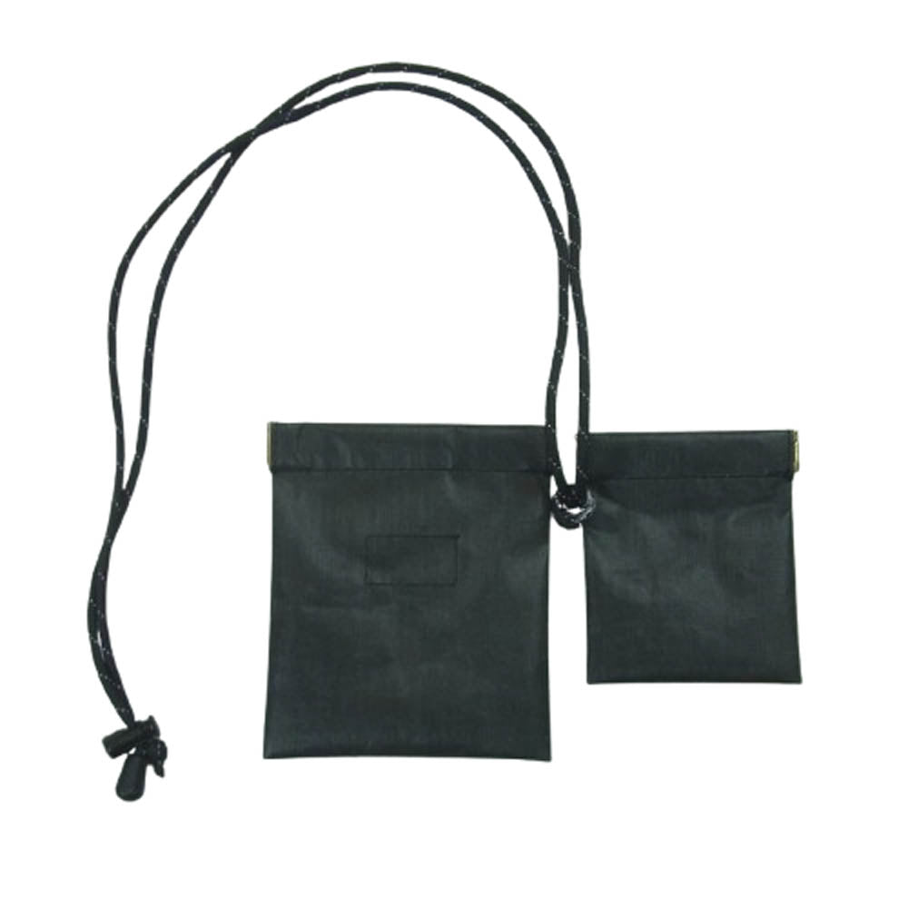 サンドウォーター ZEPTEPI W PURSE NECKLACE ネックレス ウォレット ダークグレー系【中古】