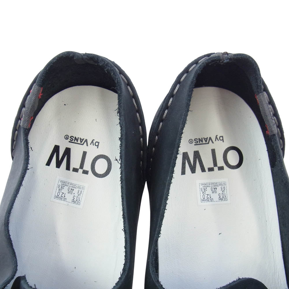 VANS バンズ OTW Era Moc Stitch Vibram エラ モック ステッチ ビブラム スニーカー ブラック系 28.5cm【美品】【中古】