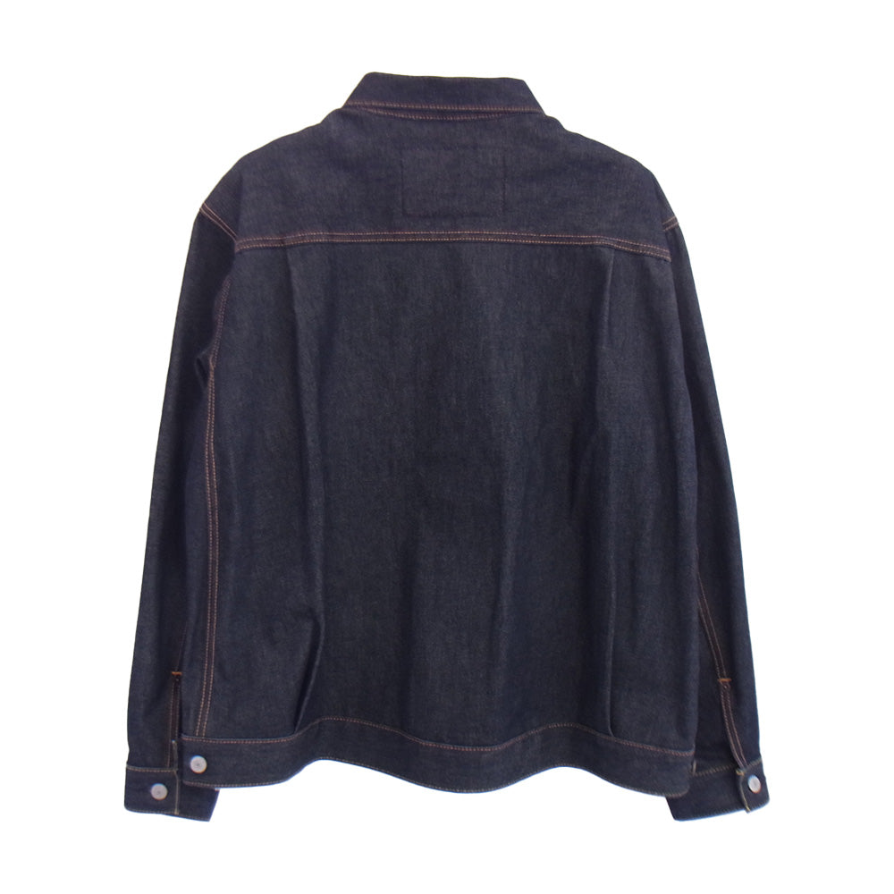 Sacai サカイ 17AW × LEVI’S リーバイス サイドジップ デニム ジャケット インディゴブルー系 S【美品】【中古】