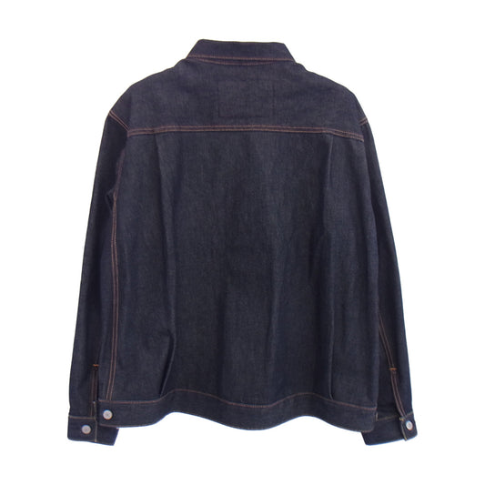 Sacai サカイ 17AW × LEVI’S リーバイス サイドジップ デニム ジャケット インディゴブルー系 S【美品】【中古】