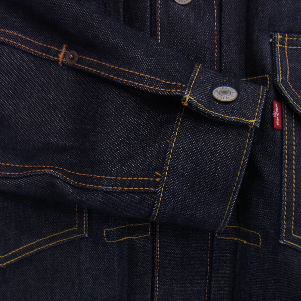 Sacai サカイ 17AW × LEVI’S リーバイス サイドジップ デニム ジャケット インディゴブルー系 S【美品】【中古】