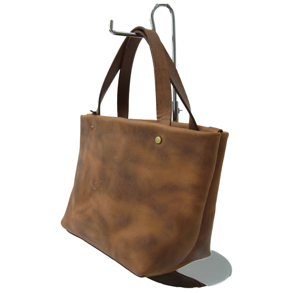 HERZ ヘルツ T-3 50周年記念 フツウ トート レザー バッグ ライトブラウン系 表記なし【美品】【中古】