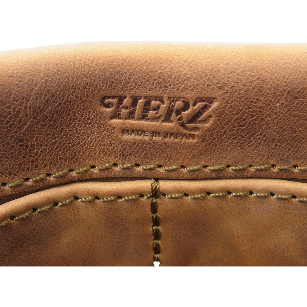 HERZ ヘルツ T-3 50周年記念 フツウ トート レザー バッグ ライトブラウン系 表記なし【美品】【中古】