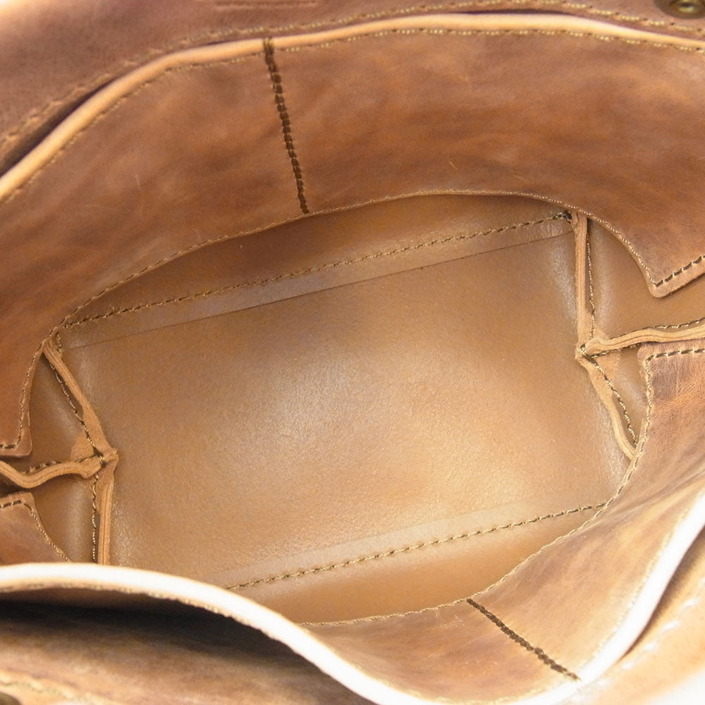 HERZ ヘルツ T-3 50周年記念 フツウ トート レザー バッグ ライトブラウン系 表記なし【美品】【中古】