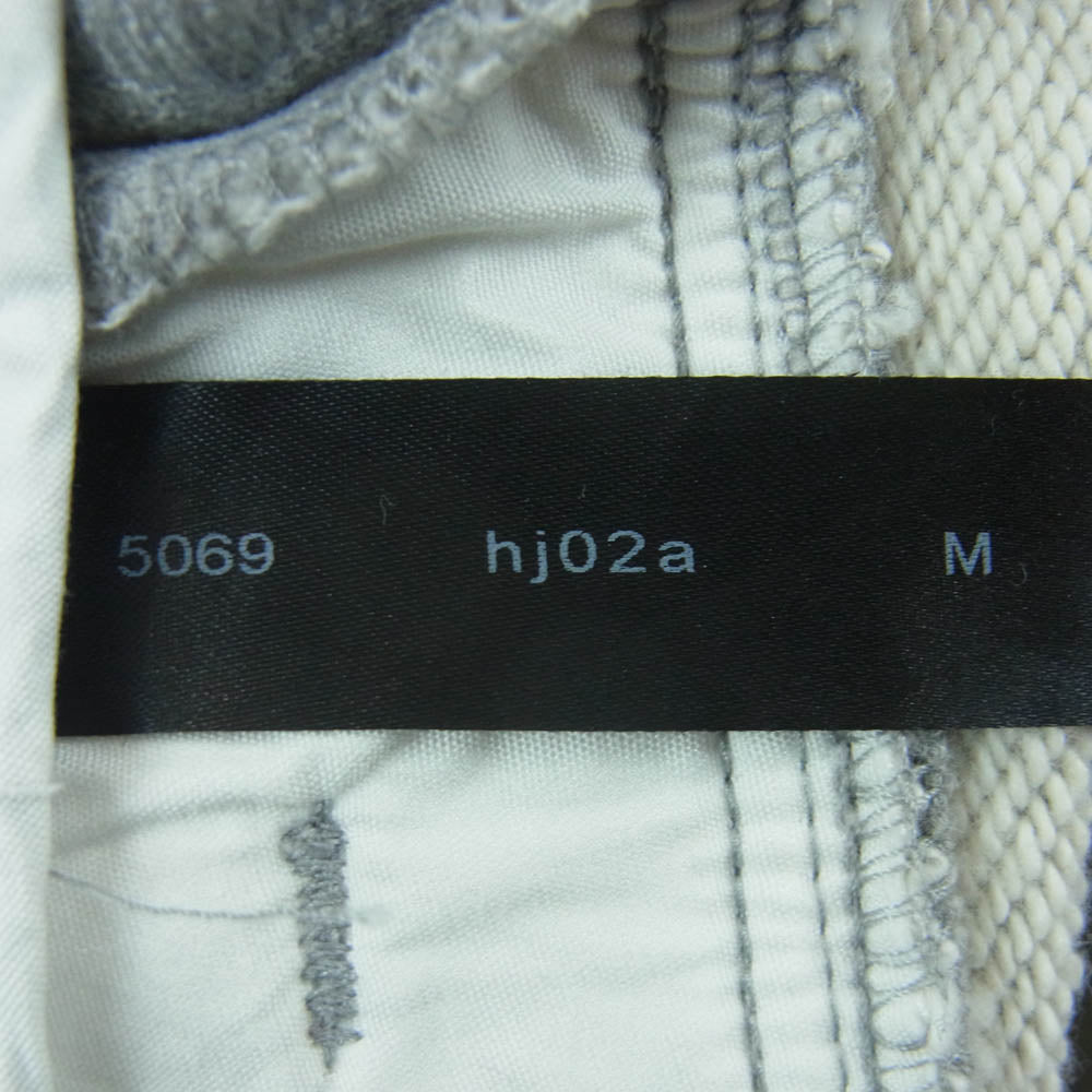 wjk ダブルジェイケイ ヘビーウェイト スウェット ジャージー バナナ パンツ 5069 hj02a コットン 日本製 グレー系 M【中古】