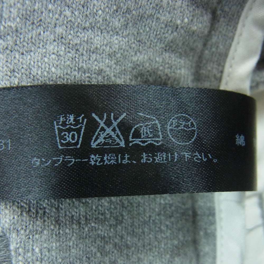 wjk ダブルジェイケイ ヘビーウェイト スウェット ジャージー バナナ パンツ 5069 hj02a コットン 日本製 グレー系 M【中古】