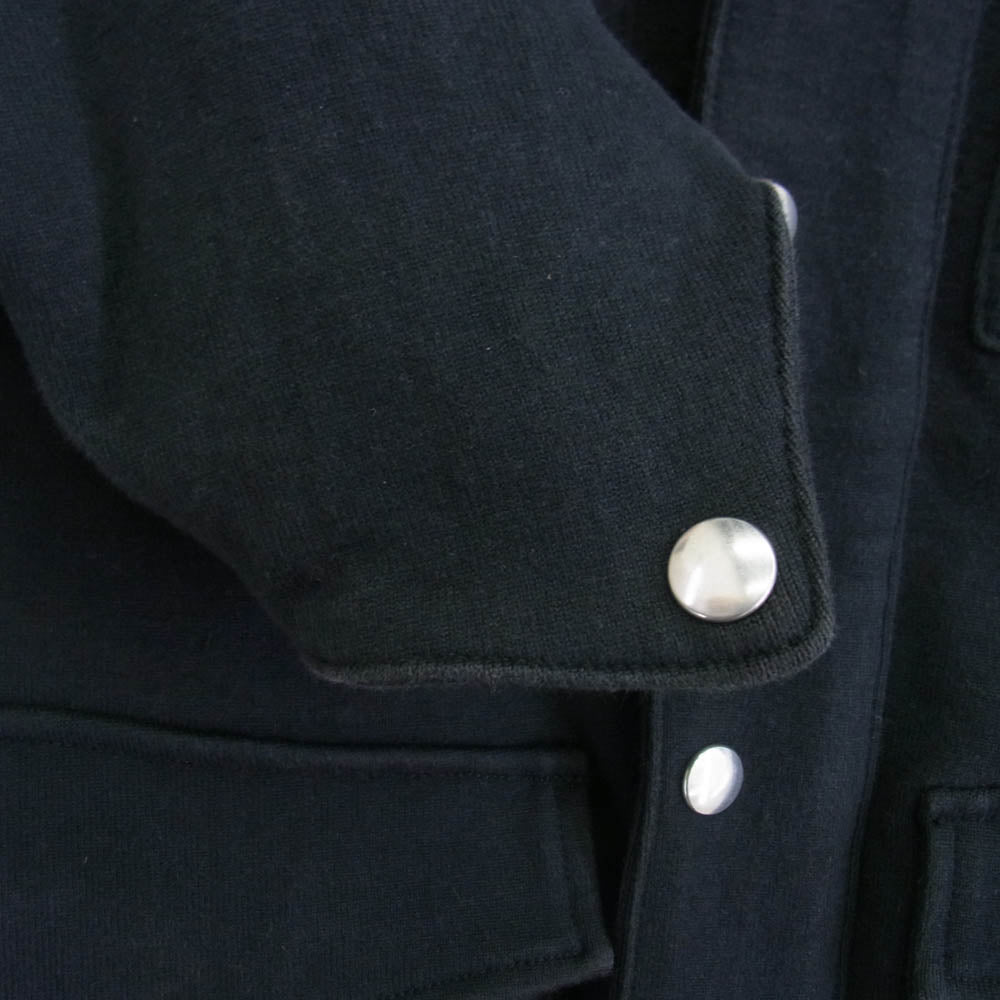 シックス K-10-0302 ヘビーウェイト ミリタリージャケット ブラック系 48【中古】