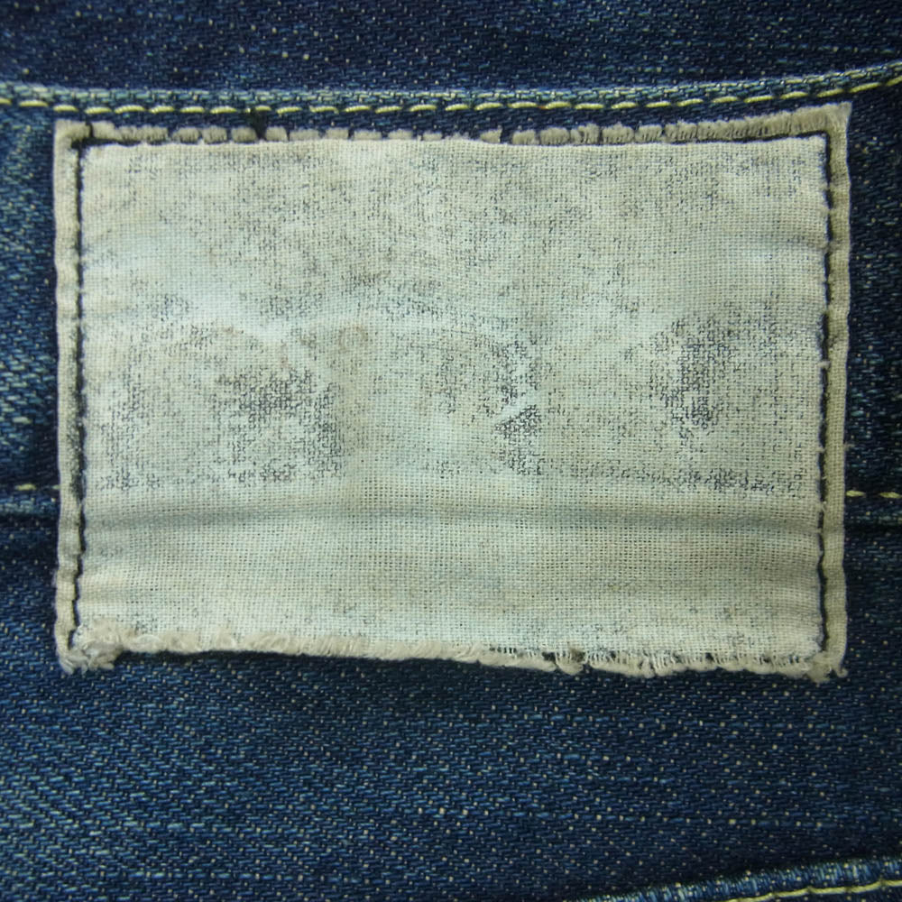 PLEIN プレーン ダメージ リペア加工 デニム パンツ インディゴブルー系 サイズ表記なし【中古】