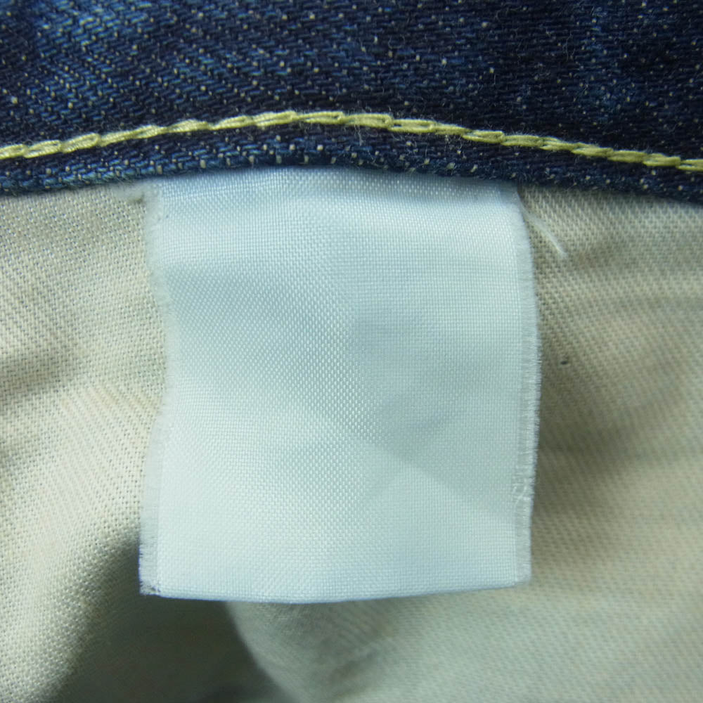 PLEIN プレーン ダメージ リペア加工 デニム パンツ インディゴブルー系 サイズ表記なし【中古】