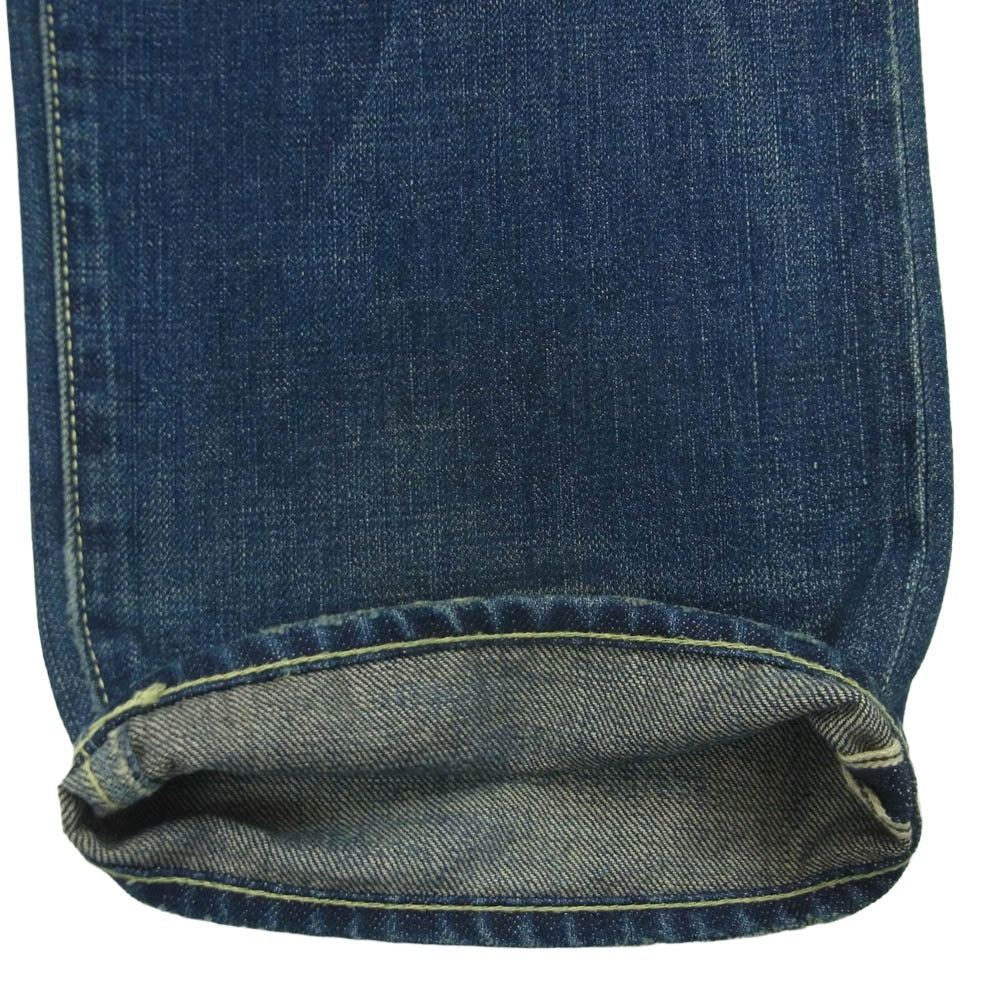 PLEIN プレーン ダメージ リペア加工 デニム パンツ インディゴブルー系 サイズ表記なし【中古】