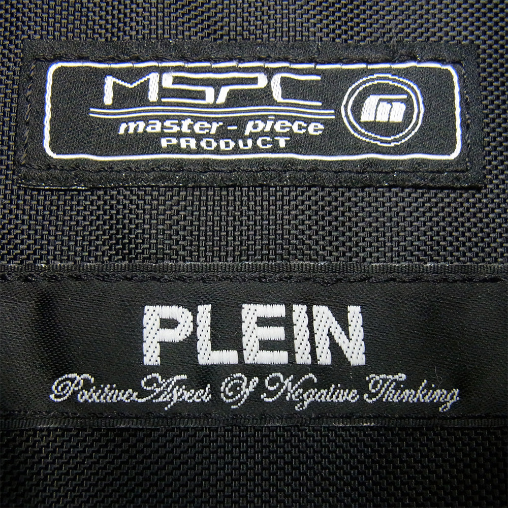 PLEIN プレーン 12AW × MSPC マスターピース スタッズデザイン リュック バックパック ブラック系【中古】