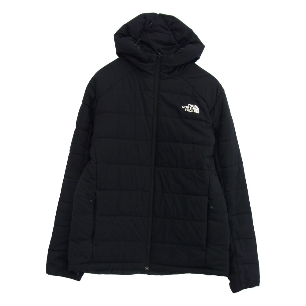 THE NORTH FACE ノースフェイス NY81979 Reversible Anytime Insulated Hoodie リバーシブル エニータイム インサレーテッド フーディ 中綿 ジャケット ブラック系 L【中古】
