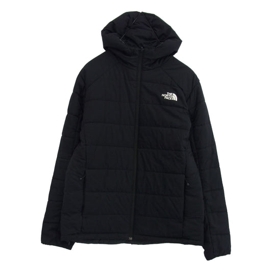 THE NORTH FACE ノースフェイス NY81979 Reversible Anytime Insulated Hoodie リバーシブル エニータイム インサレーテッド フーディ 中綿 ジャケット ブラック系 L【中古】