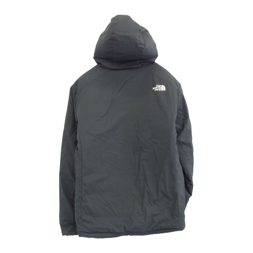THE NORTH FACE ノースフェイス NY81979 Reversible Anytime Insulated Hoodie リバーシブル エニータイム インサレーテッド フーディ 中綿 ジャケット ブラック系 L【中古】
