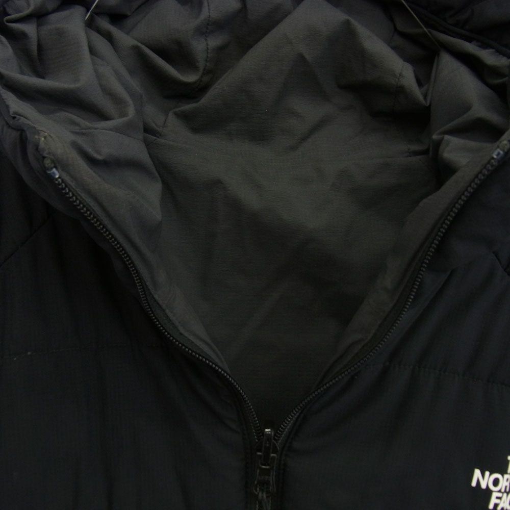 THE NORTH FACE ノースフェイス NY81979 Reversible Anytime Insulated Hoodie リバーシブル エニータイム インサレーテッド フーディ 中綿 ジャケット ブラック系 L【中古】