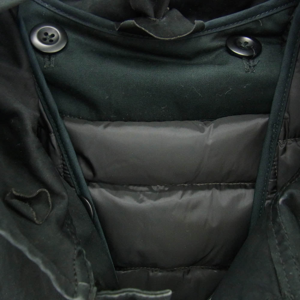 テンシー TC-J0102 ANORAK ライナー付き 高密度ナイロン ベンタイルミリクロス ミリタリー アノラック ジャケット ブラック系 B7/7【美品】【中古】