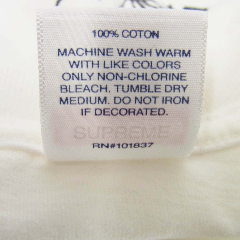 Supreme シュプリーム 20AW DICKS Tee ディックス 半袖 Tシャツ ホワイト系 M【中古】