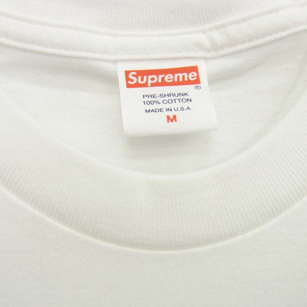 Supreme シュプリーム 21SS I'm not sorry Tee アイムノットソーリー 半袖 Tシャツ ホワイト系 M【極上美品】【中古】