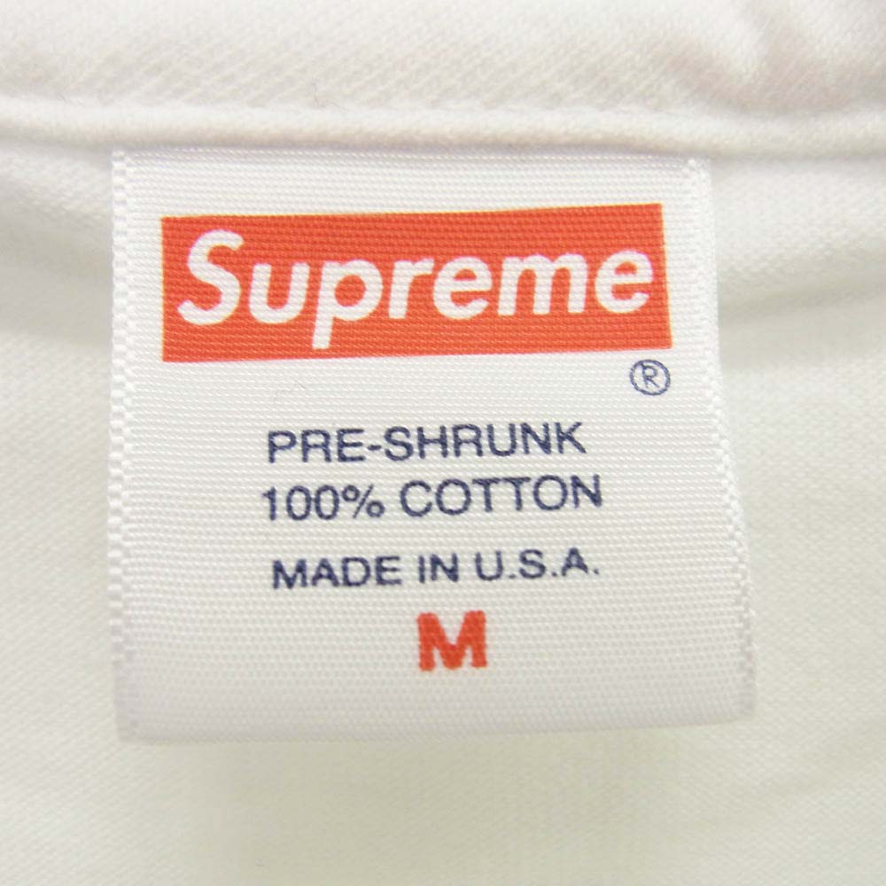 Supreme シュプリーム 21SS I'm not sorry Tee アイムノットソーリー 半袖 Tシャツ ホワイト系 M【極上美品】【中古】