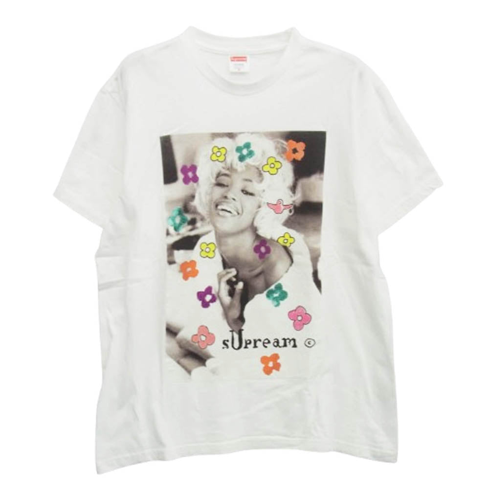 Supreme シュプリーム 20SS Naomi Tee ナオミキャンベル 半袖 Tシャツ ホワイト系 M【中古】
