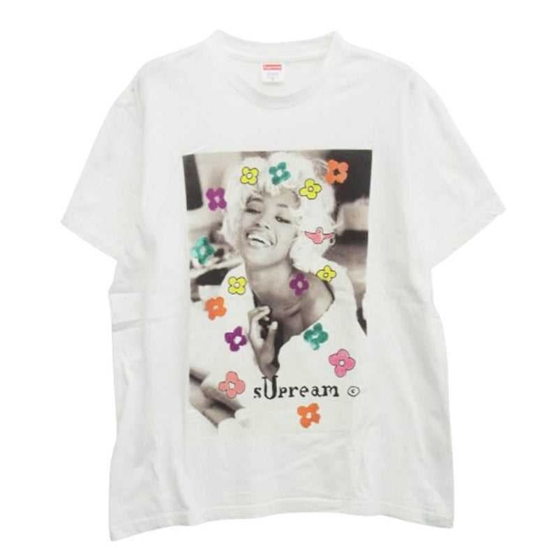 Supreme シュプリーム 20SS Naomi Tee ナオミキャンベル 半袖 Tシャツ ホワイト系 M【中古】