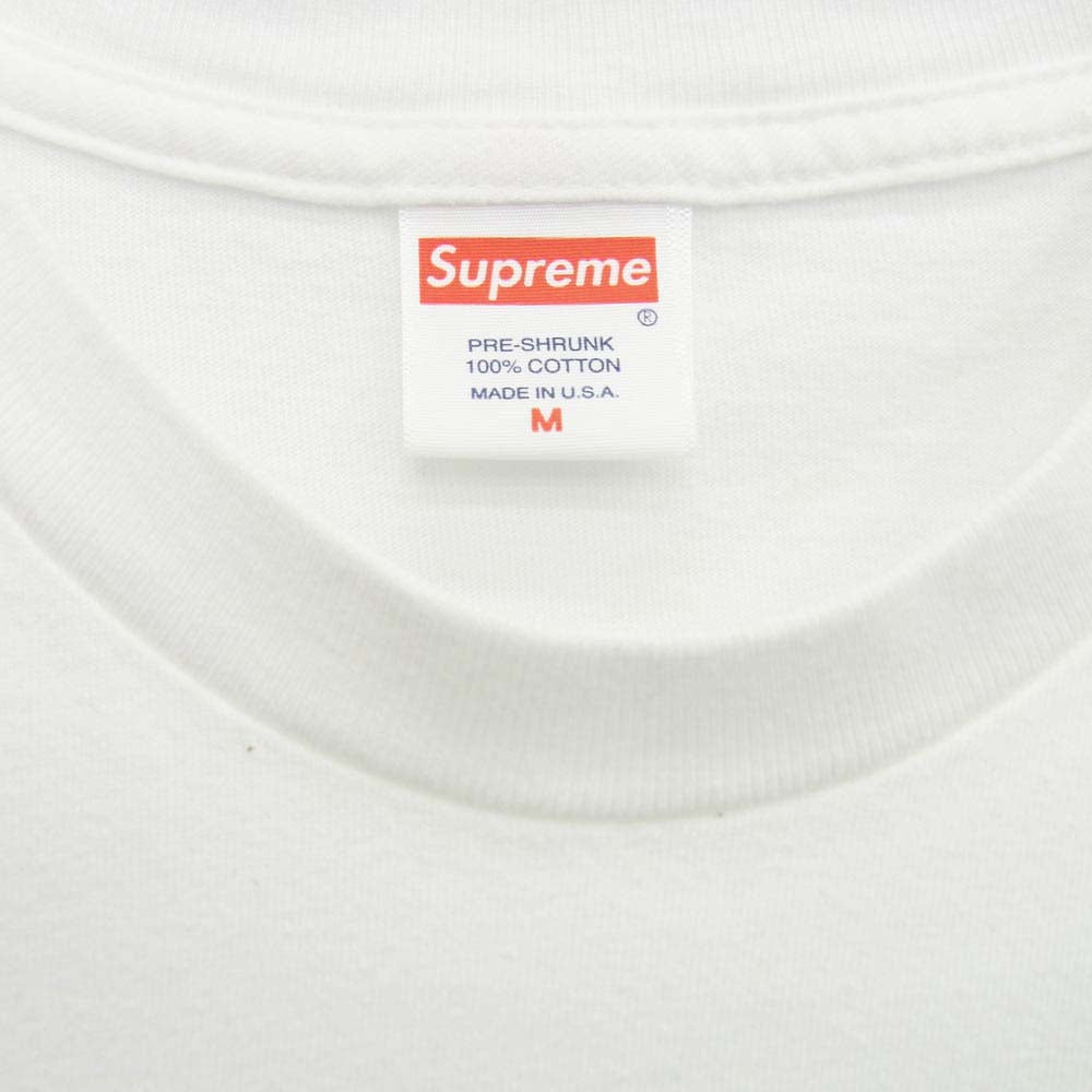 Supreme シュプリーム 20SS Naomi Tee ナオミキャンベル 半袖 Tシャツ ホワイト系 M【中古】