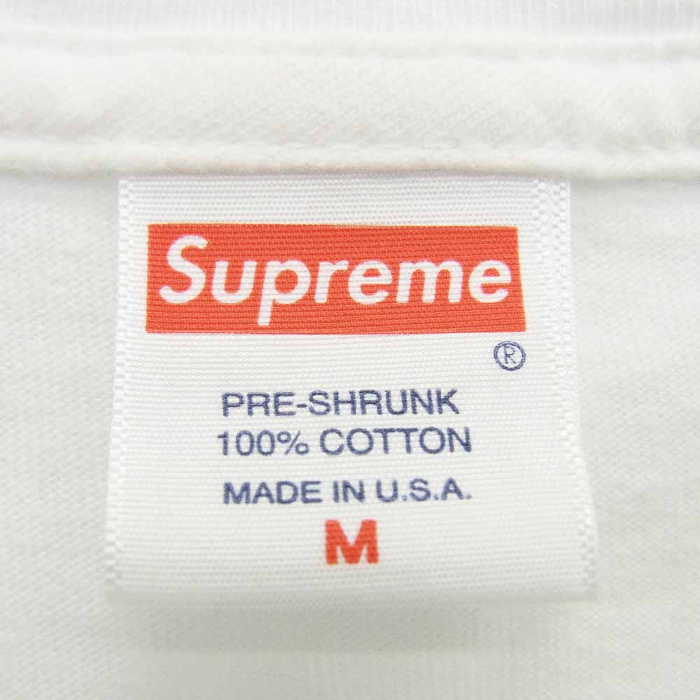 Supreme シュプリーム 20SS Naomi Tee ナオミキャンベル 半袖 Tシャツ ホワイト系 M【中古】