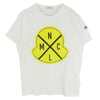 MONCLER モンクレール C-SCOM-19-18991 MAGLIA T-SHIRT マリア ロゴプリント ワッペン 半袖 Tシャツ ホワイト系 L【中古】