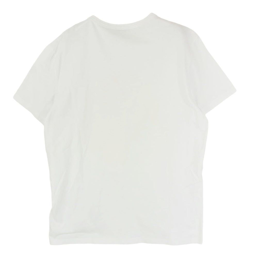 MONCLER モンクレール C-SCOM-19-18991 MAGLIA T-SHIRT マリア ロゴプリント ワッペン 半袖 Tシャツ ホワイト系 L【中古】
