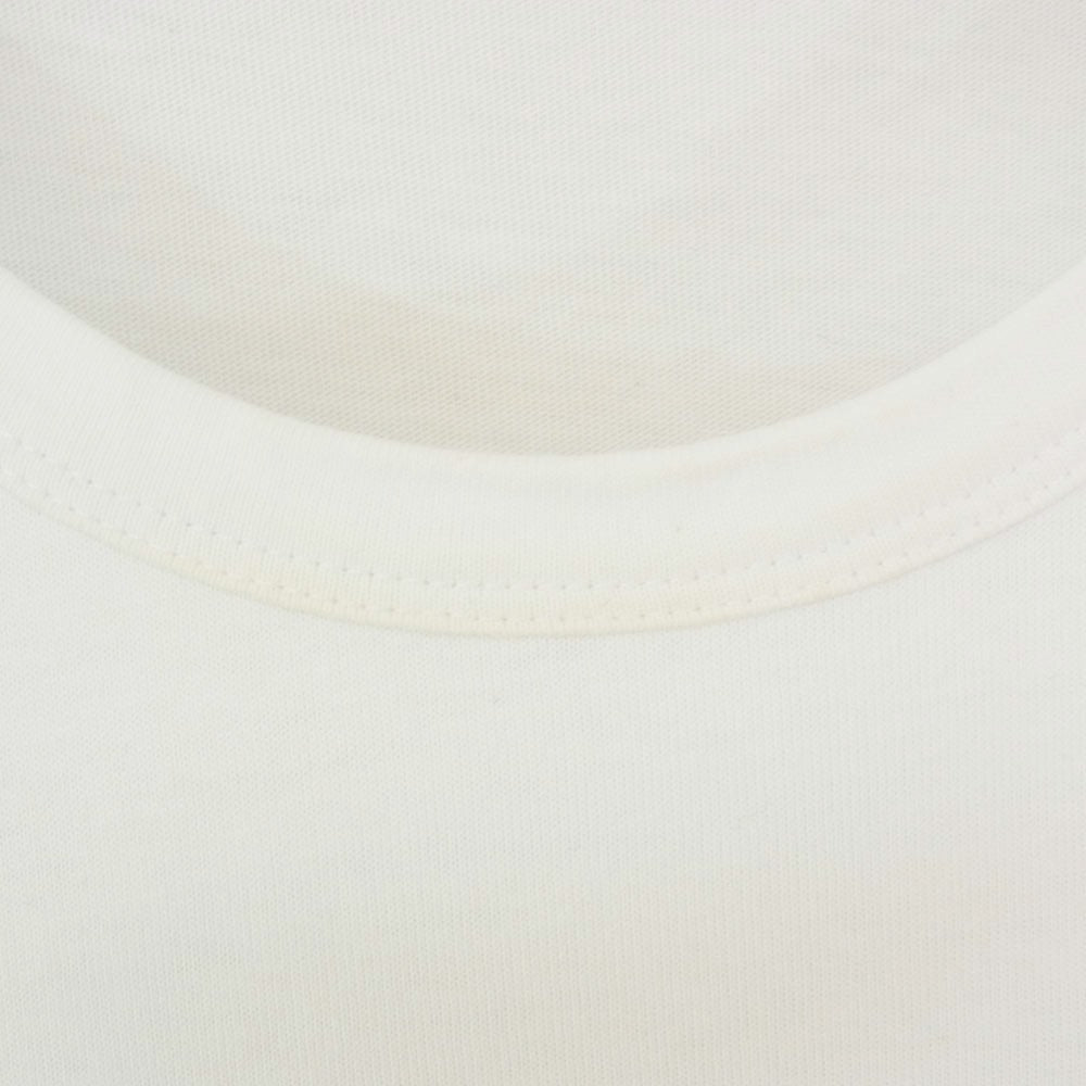 MONCLER モンクレール C-SCOM-19-18991 MAGLIA T-SHIRT マリア ロゴプリント ワッペン 半袖 Tシャツ ホワイト系 L【中古】