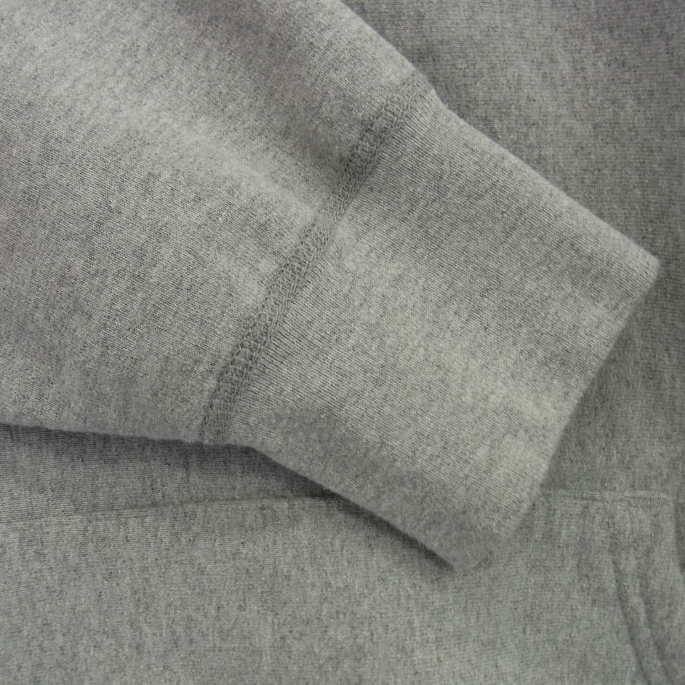 Supreme シュプリーム 19AW Bandana Box Logo Hooded Sweatshirt バンダナ ボックスロゴ フーデッド スウェットシャツ プルオーバー パーカー フーディー グレー系 M【中古】