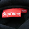 Supreme シュプリーム 17AW Box Logo Hooded Sweatshirt ボックスロゴ フーデッド スウェットシャツ プルオーバー パーカー フーディー ブラック系 M【中古】