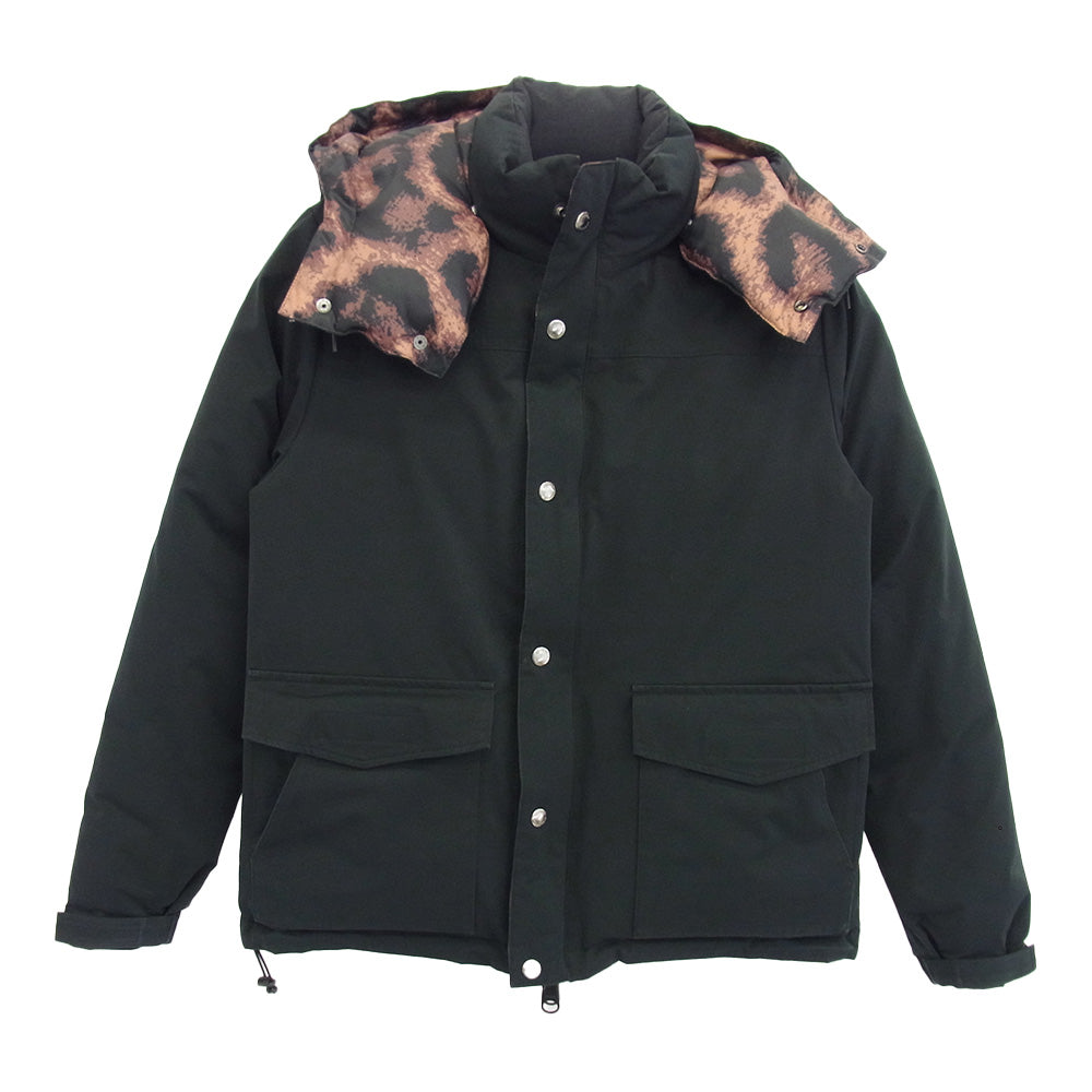 uniform experiment ユニフォームエクスペリメント 18AW UE-189043 REVERSIBLE HOODED DOWN BLOUSON リバーシブル フーデッド ダウンジャケット ブルゾン ブラック系 1【中古】