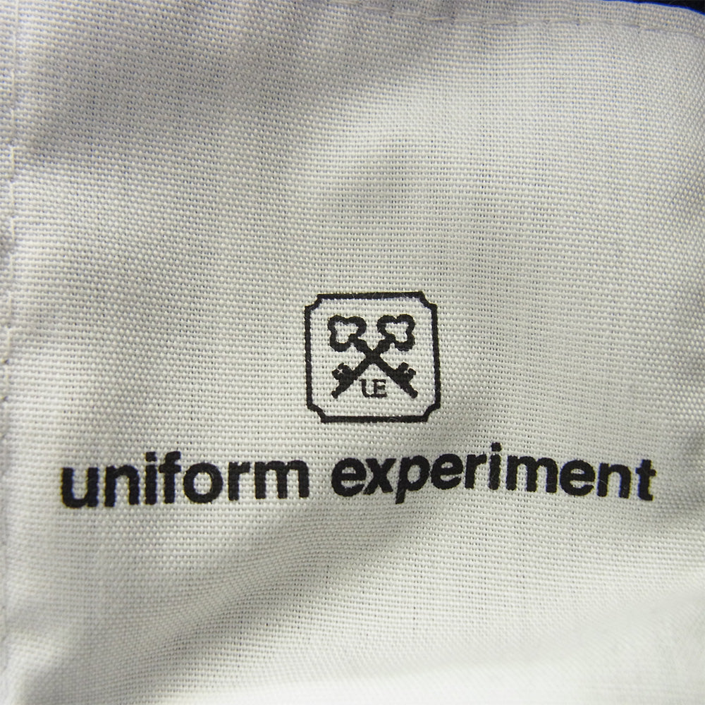 uniform experiment ユニフォームエクスペリメント 18AW UE-189043 REVERSIBLE HOODED DOWN BLOUSON リバーシブル フーデッド ダウンジャケット ブルゾン ブラック系 1【中古】