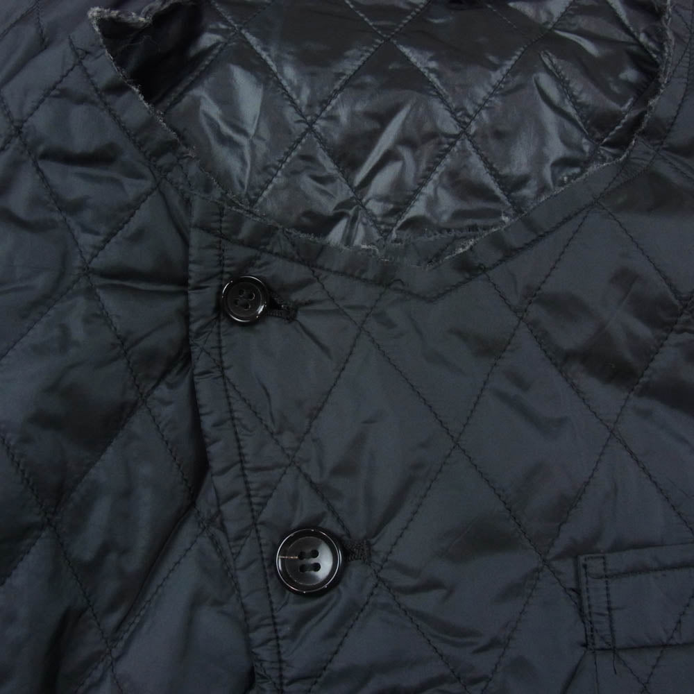 COMME des GARCONS HOMME PLUS コムデギャルソンオムプリュス PS-J064 中綿 キルティング ナイロン ジャケット ブラック系 S【中古】