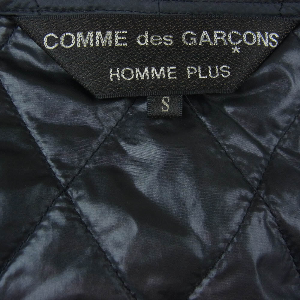 COMME des GARCONS HOMME PLUS コムデギャルソンオムプリュス PS-J064 中綿 キルティング ナイロン ジャケット ブラック系 S【中古】
