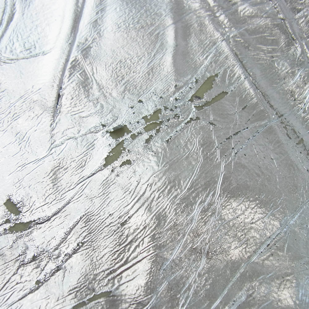 COMME des GARCONS HOMME PLUS コムデギャルソンオムプリュス 21SS PG-T028 メタリック加工 シルバーコーティング 製品加工 ショーツ ハーフパンツ シルバー系 M【中古】