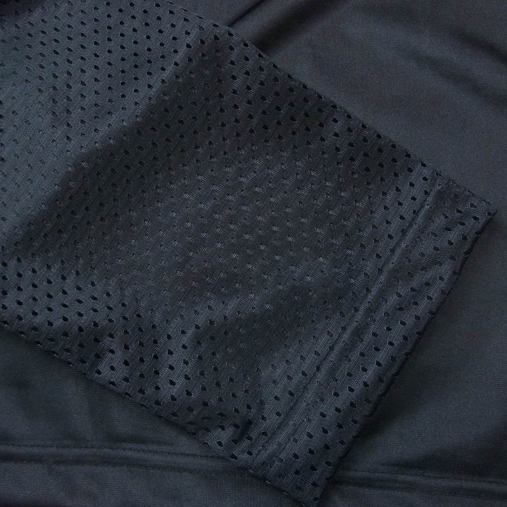 COMME des GARCONS コムデギャルソン AD2024 GO-T022 メッシュ切替 長袖 アームデザイン シースルー カットソー ブラック系 M【中古】