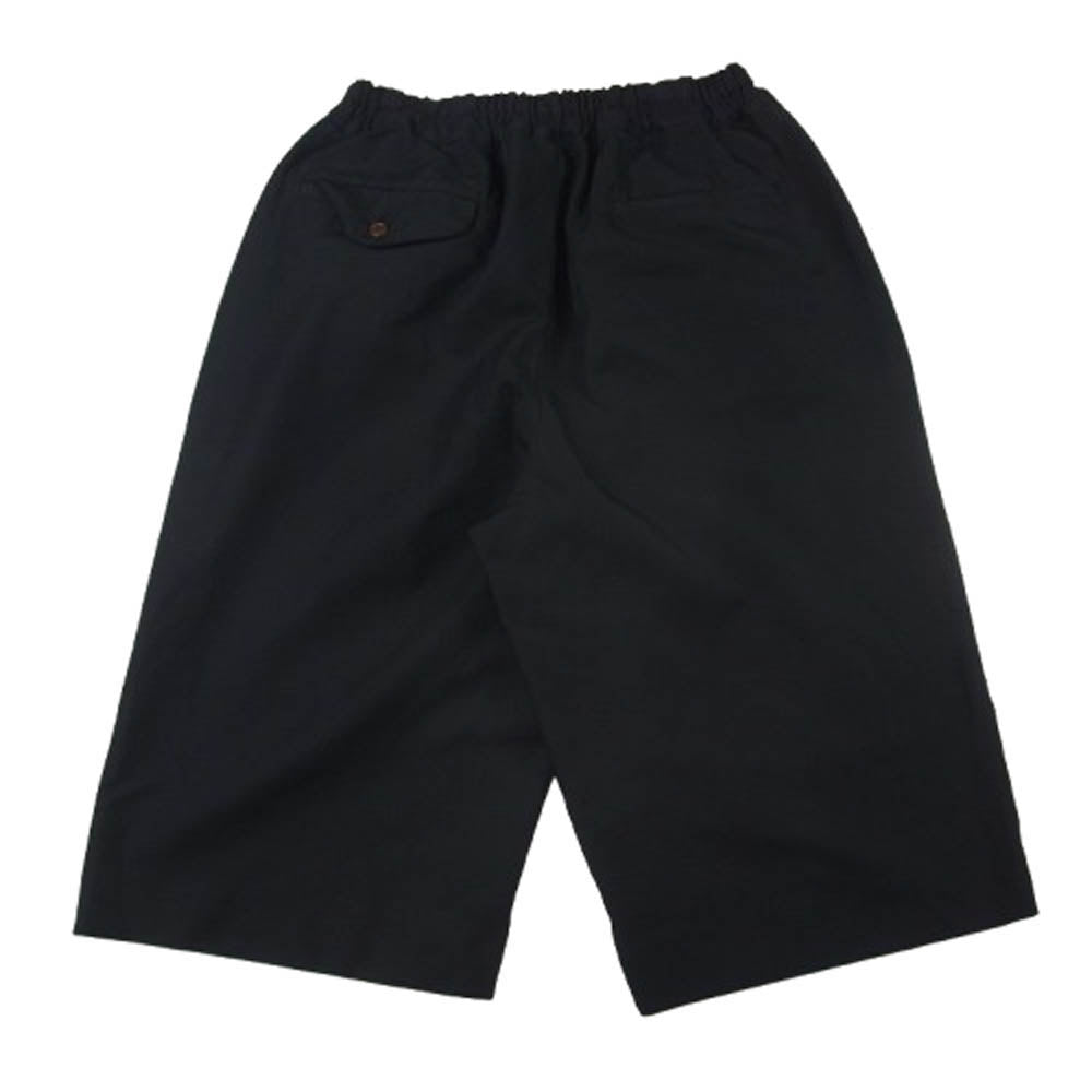 COMME des GARCONS HOMME PLUS コムデギャルソンオムプリュス 20SS PC-P081 ポリ縮絨 イージー ショーツ ハーフパンツ ブラック系 XS【中古】