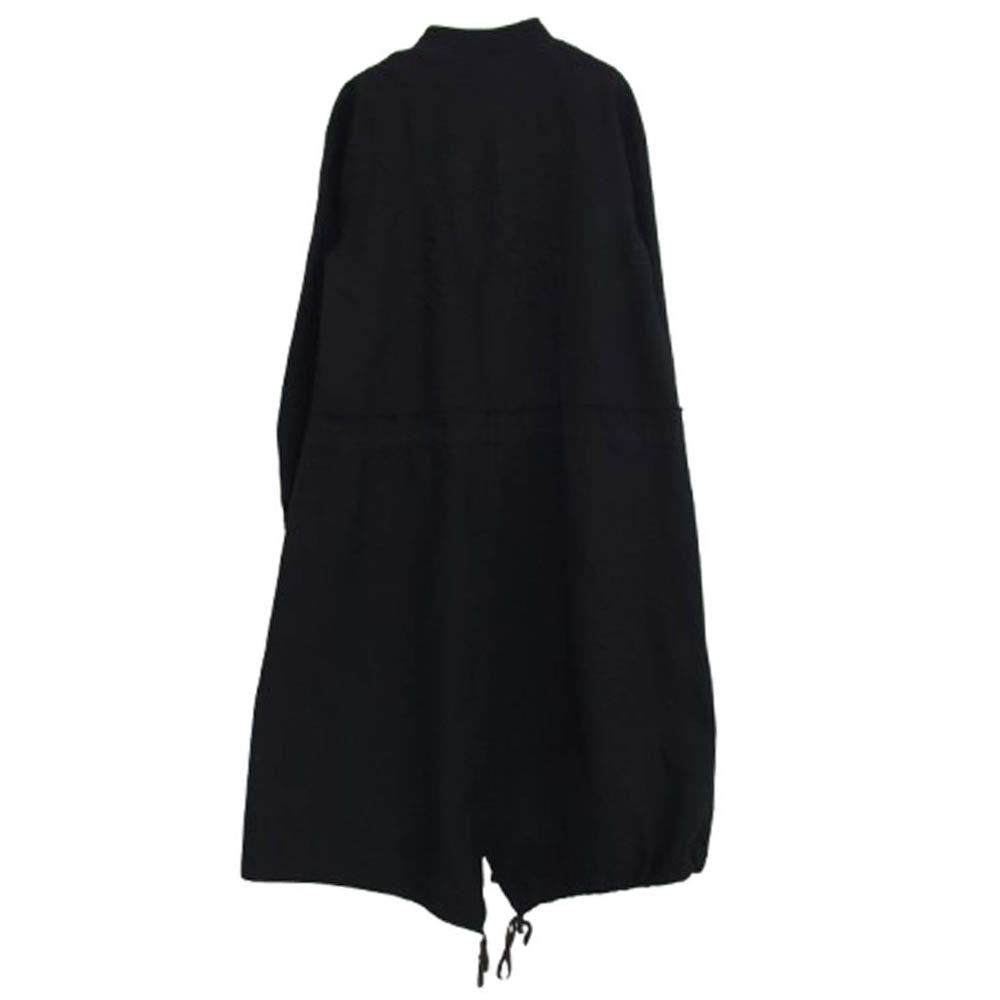 COMME des GARCONS HOMME PLUS コムデギャルソンオムプリュス 13AW PL-J110 The Tree of Youth期 ポリ縮絨 バック刺繍 フィッシュテール コート ブラック系 S【中古】