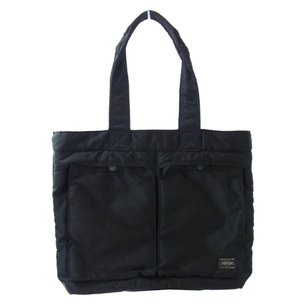 PORTER ポーター TANKER TOTE BAG タンカー トートバッグ ブラック系【中古】