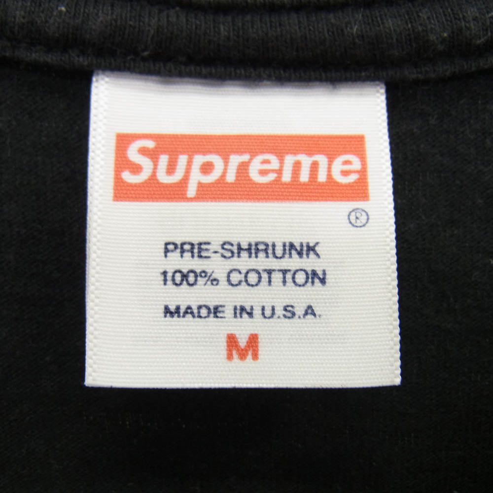 Supreme シュプリーム 23AW American Psycho アメリカンサイコ 半袖 Tシャツ ブラック系 M【中古】